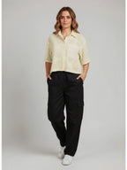 Roselyne - Blouse fleurie translucide