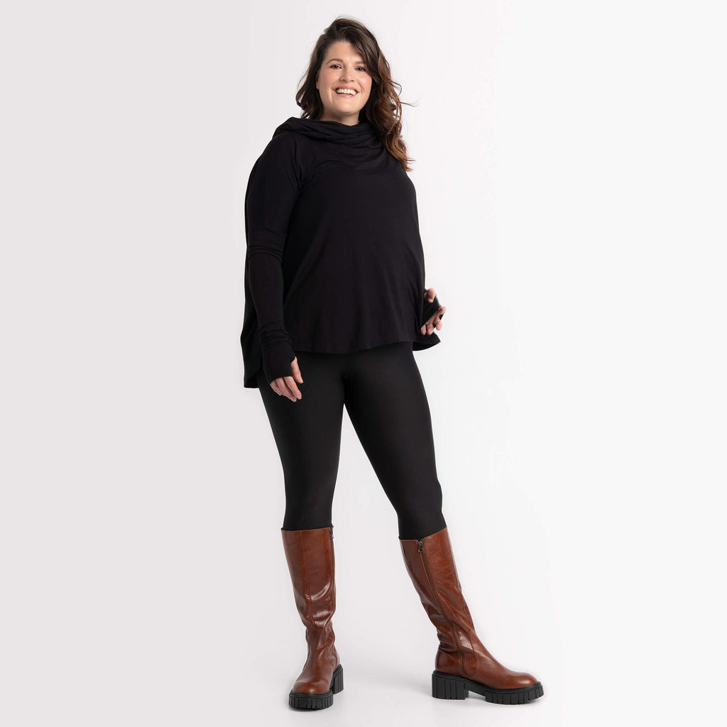 Angelina - Édition Éco - Legging taille haute noir