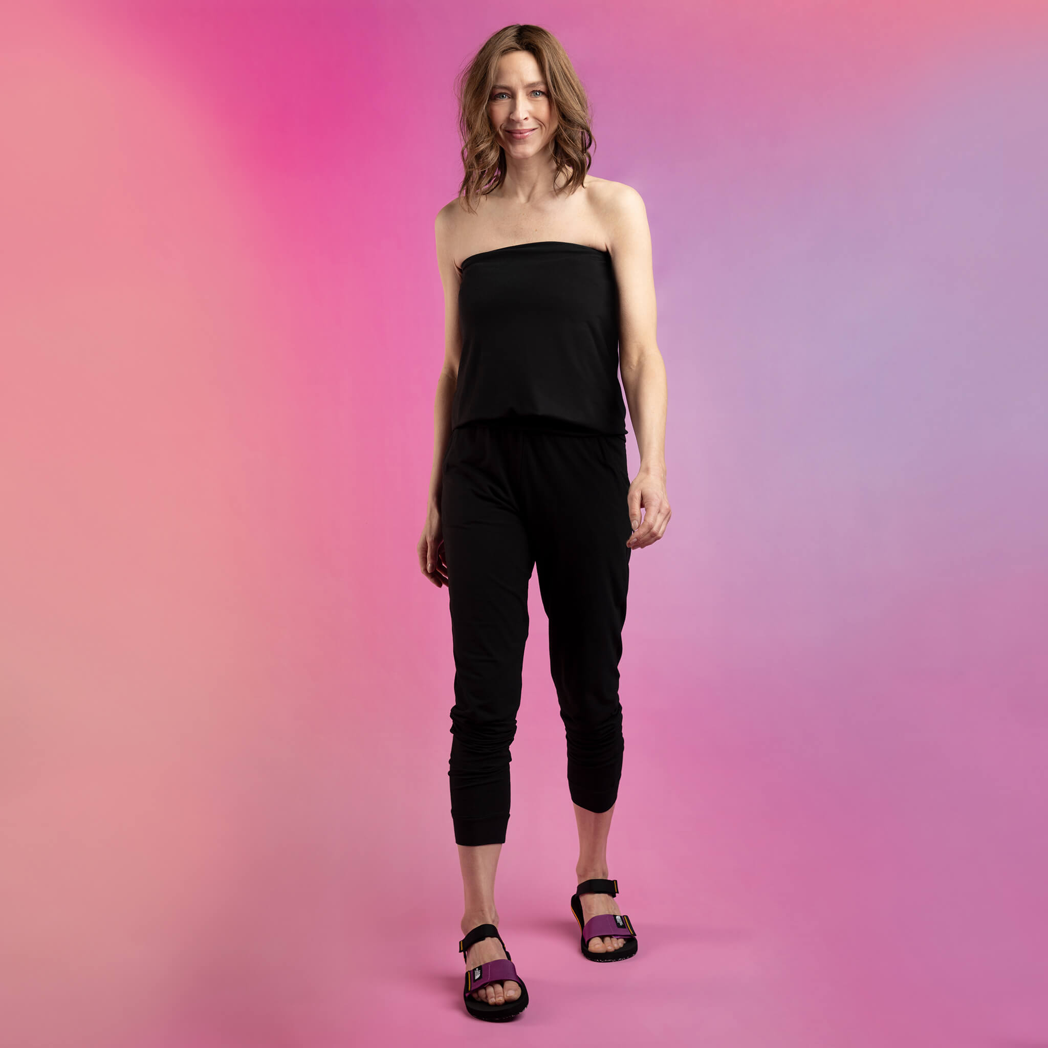 Scarlette noir combinaison: une création québécoise signée KSL