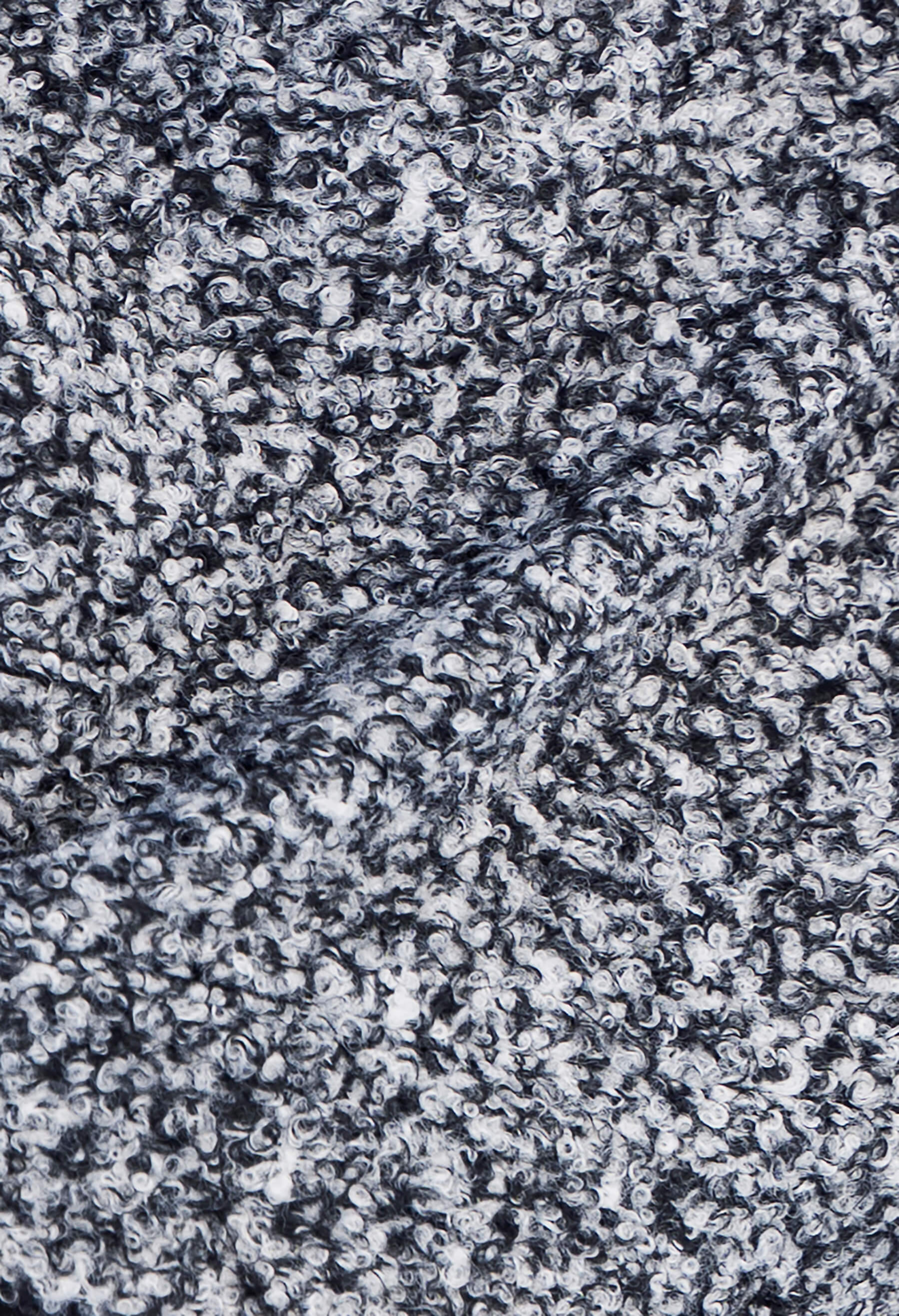 Charlie - Long-sleeved bouclé sweater with zip