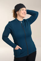 Jade - Veste en Polartec à manches longues et coupe ajustée