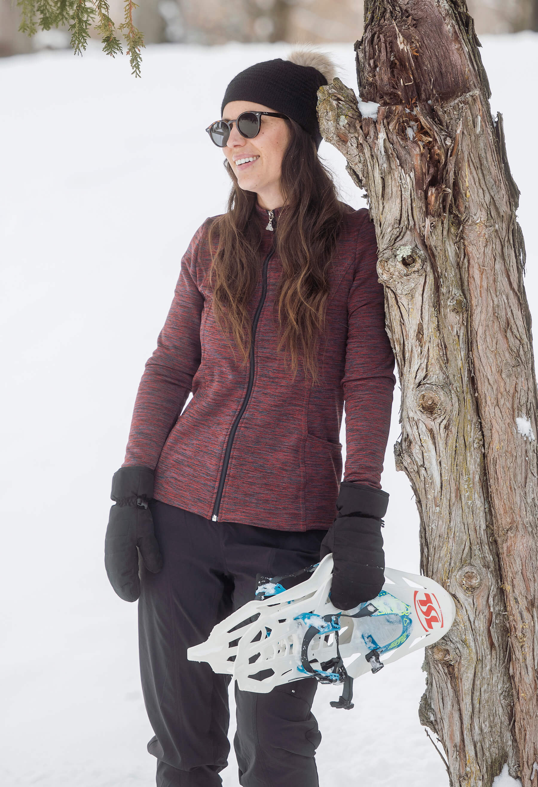 Jade - Veste en Polartec à manches longues et coupe ajustée