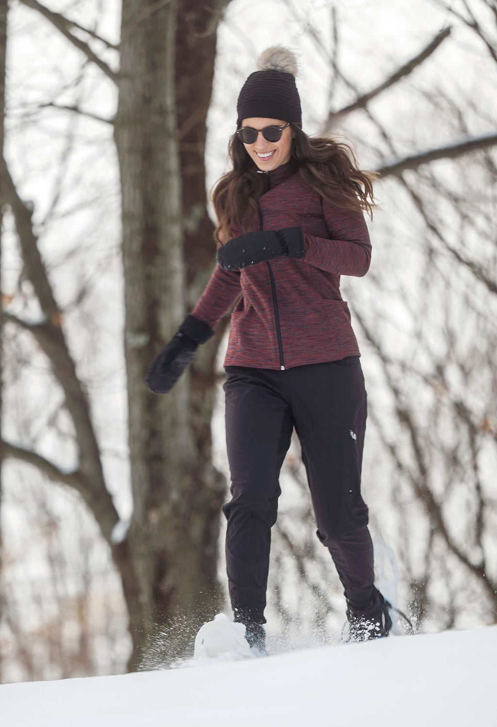 Jade - Veste en Polartec à manches longues et coupe ajustée