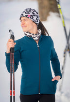 Jade - Veste en Polartec à manches longues et coupe ajustée