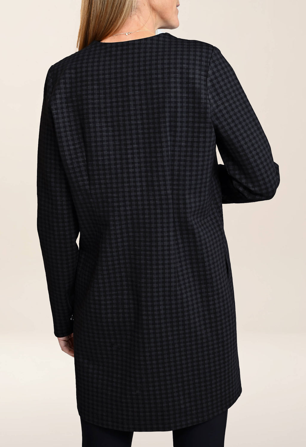 Juliana- Veste longue et élégante avec poches latérales