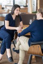 Maéva - One-piece jumpsuit with wrap neckline