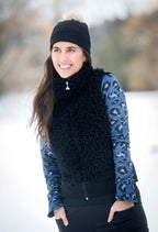 Lolia - Veste sans manches bi-matière