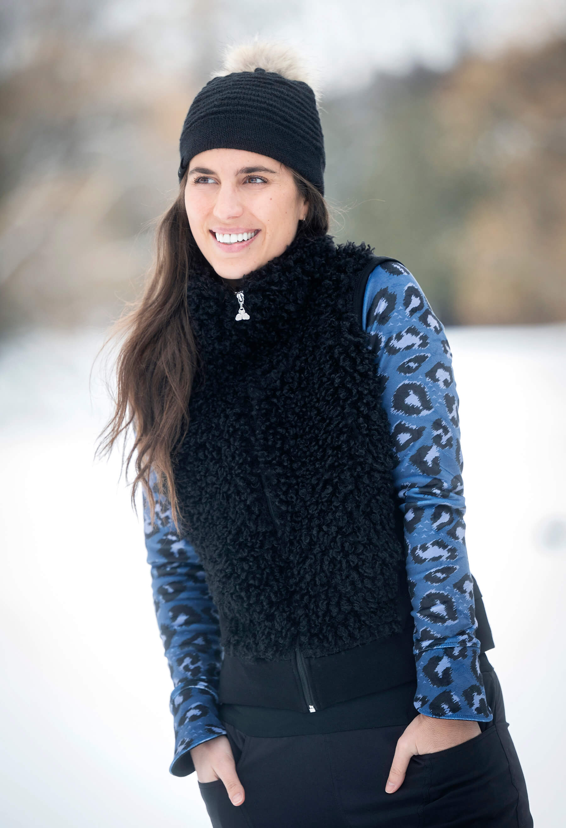 Maria - Veste au motif félin