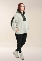 Nita - Fleece coat with hood