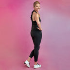 Phoebe - Legging ⅞ à taille haute avec poches noir