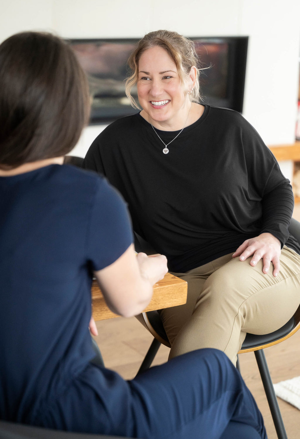 Rose-Marie - Flowy, loose-fitting sweater with dolman sleeves