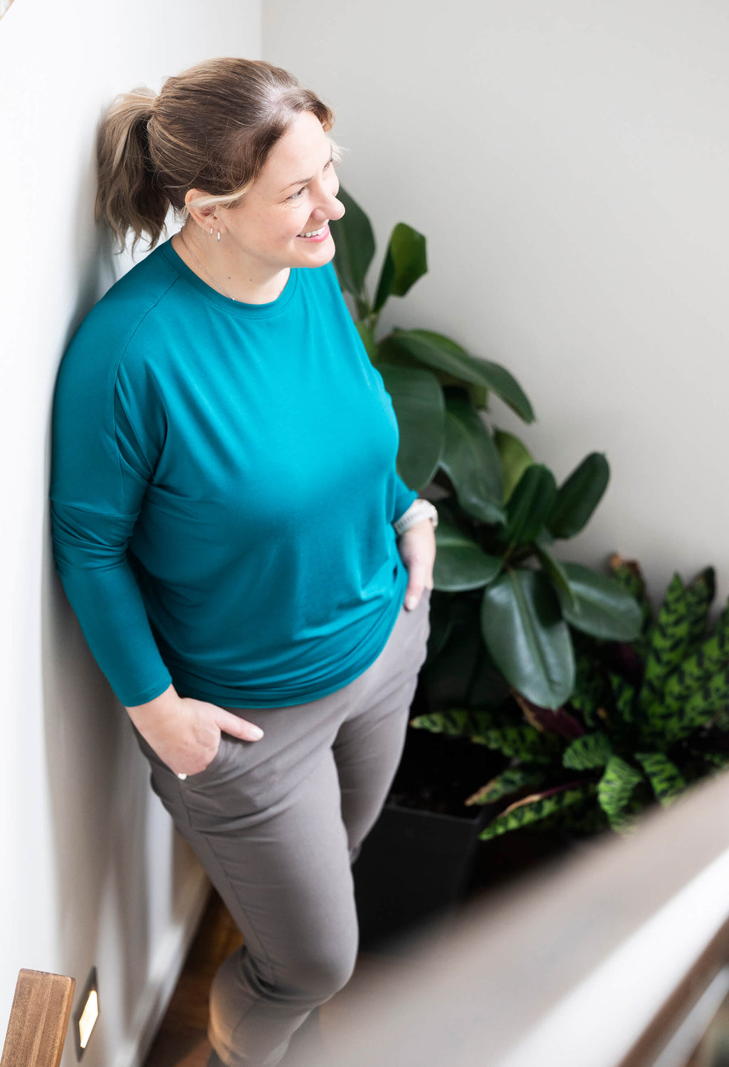 Rose-Marie - Flowy, loose-fitting sweater with dolman sleeves