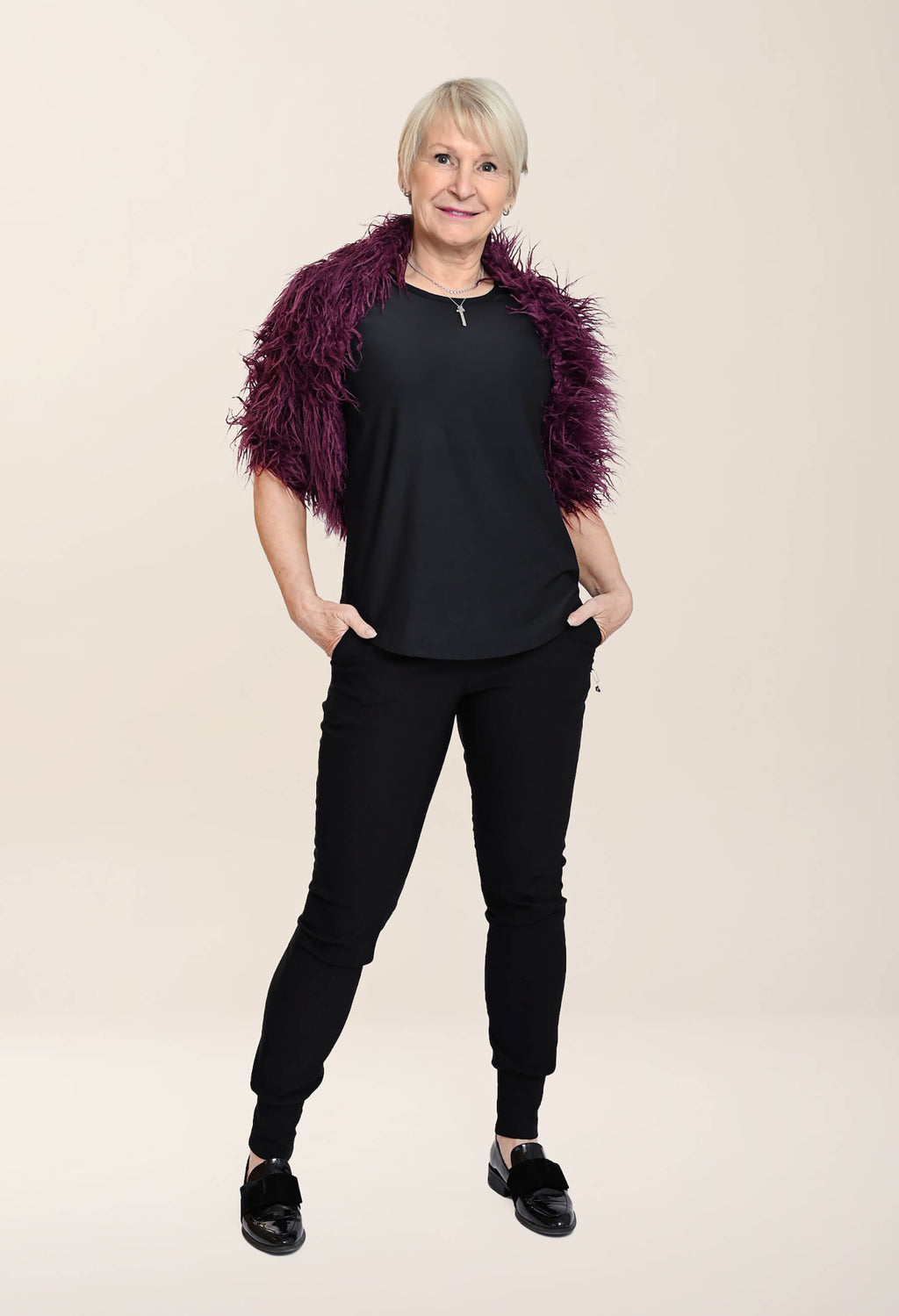 Sasha - Semi-fitted trousers