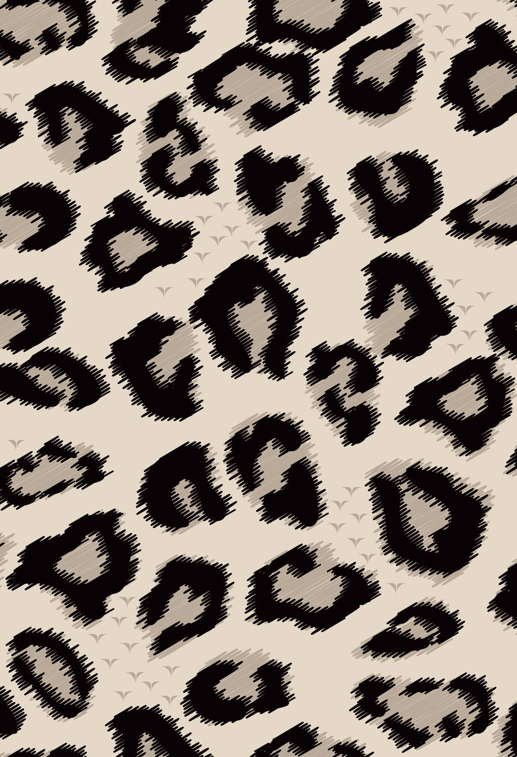 Maria - Jacket with feline pattern