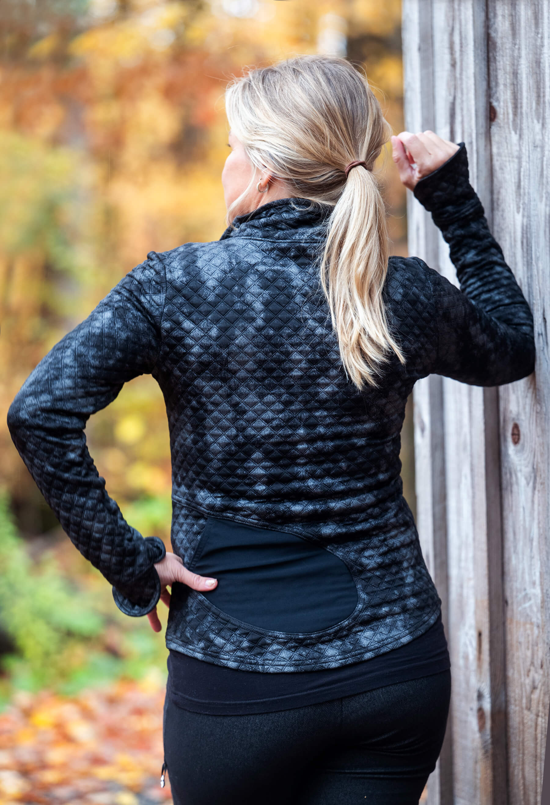 Maria - Veste à manches longues avec fermeture éclair