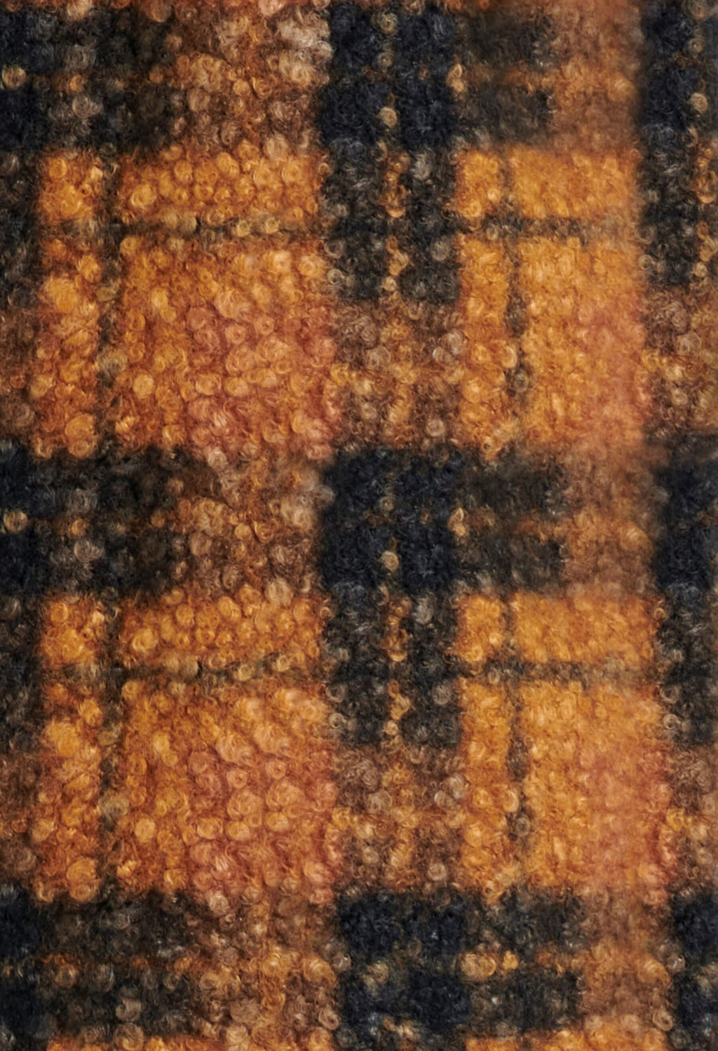 Sophie - Veste à carreaux en tissu bouclé doux